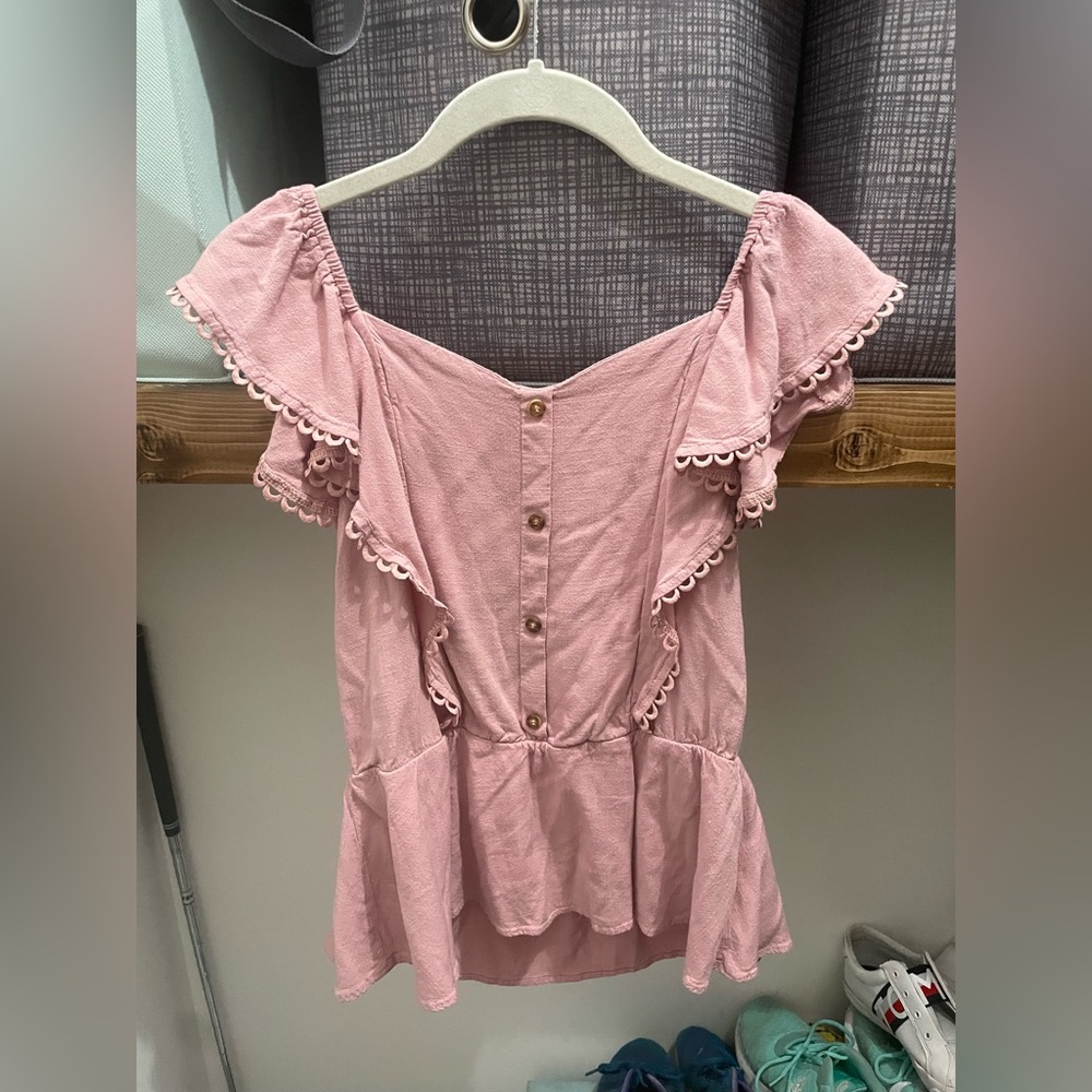 Dusty Rose Blouse